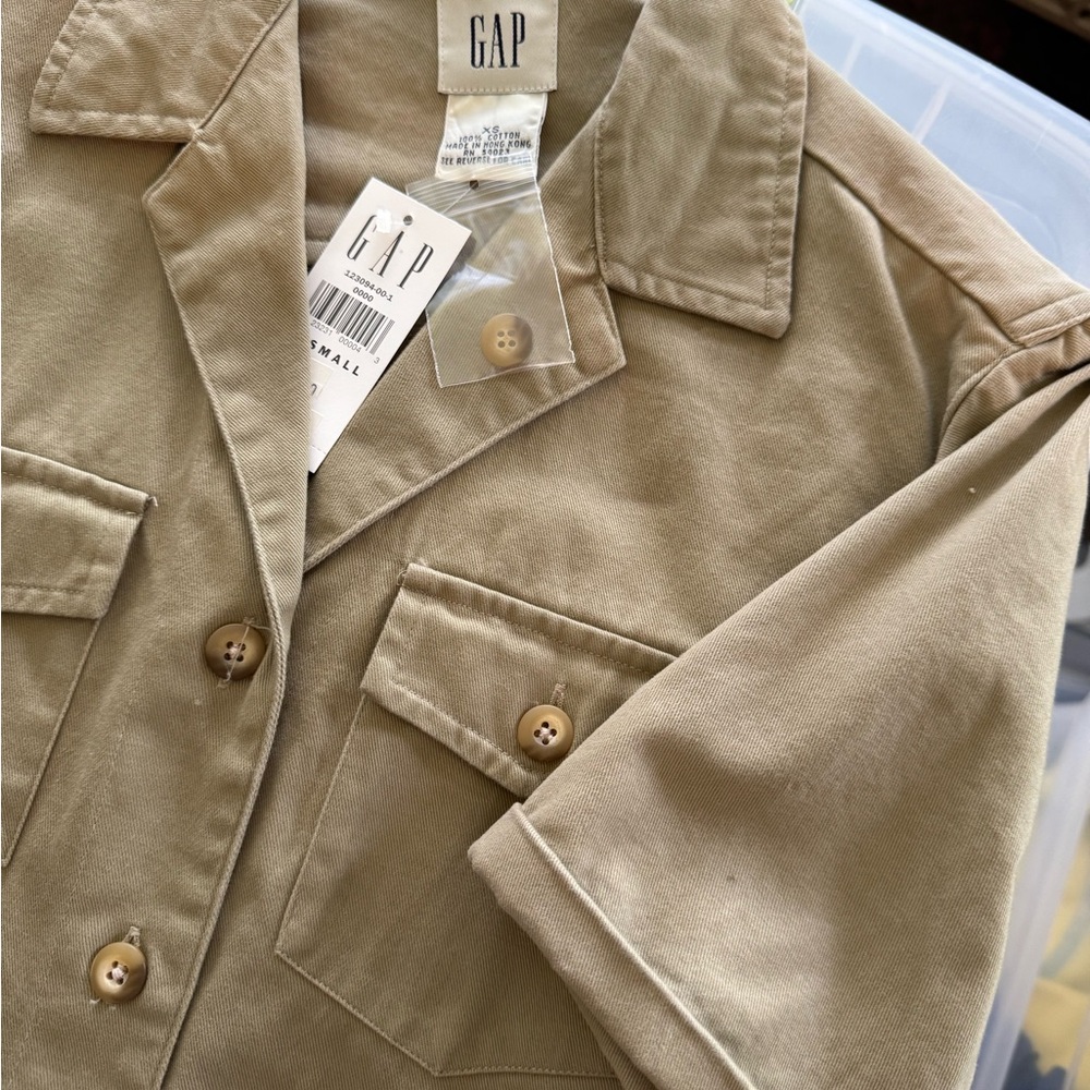 GAP Beige Cotton Shirt